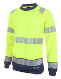 Beeswift Deltic Hi-Vis Two-Tone Sweatshirt. (Each)