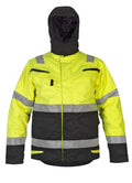Hydrowear Matlock Multi Cvc Waterproof Hi-Vis Fixed Lining Arc Parka Jacket. (Each)