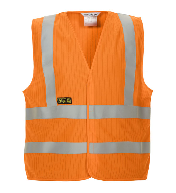 Hydrowear Mably Hi-Vis Flame Retardant Vest. (Each)