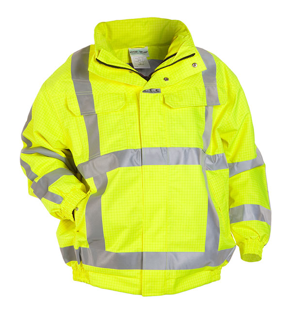 Hydrowear Moers Multi Sns Fire Retardant Hi-Vis Anti-Static Pilot Jacket. (Each)