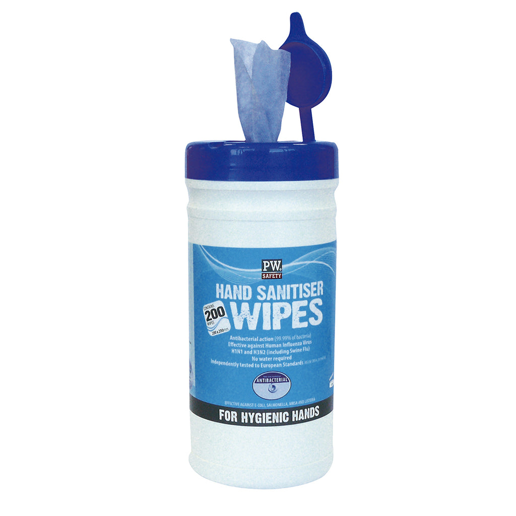 Portwest Hand Sanitiser Wipes (200 Wipes)- Style IW40