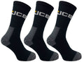 Jcb Workwear Work Socks With Added Elastane. (Per 3)