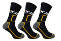 Jcb Workwear Shin Protect Work Socks. (Per 3)