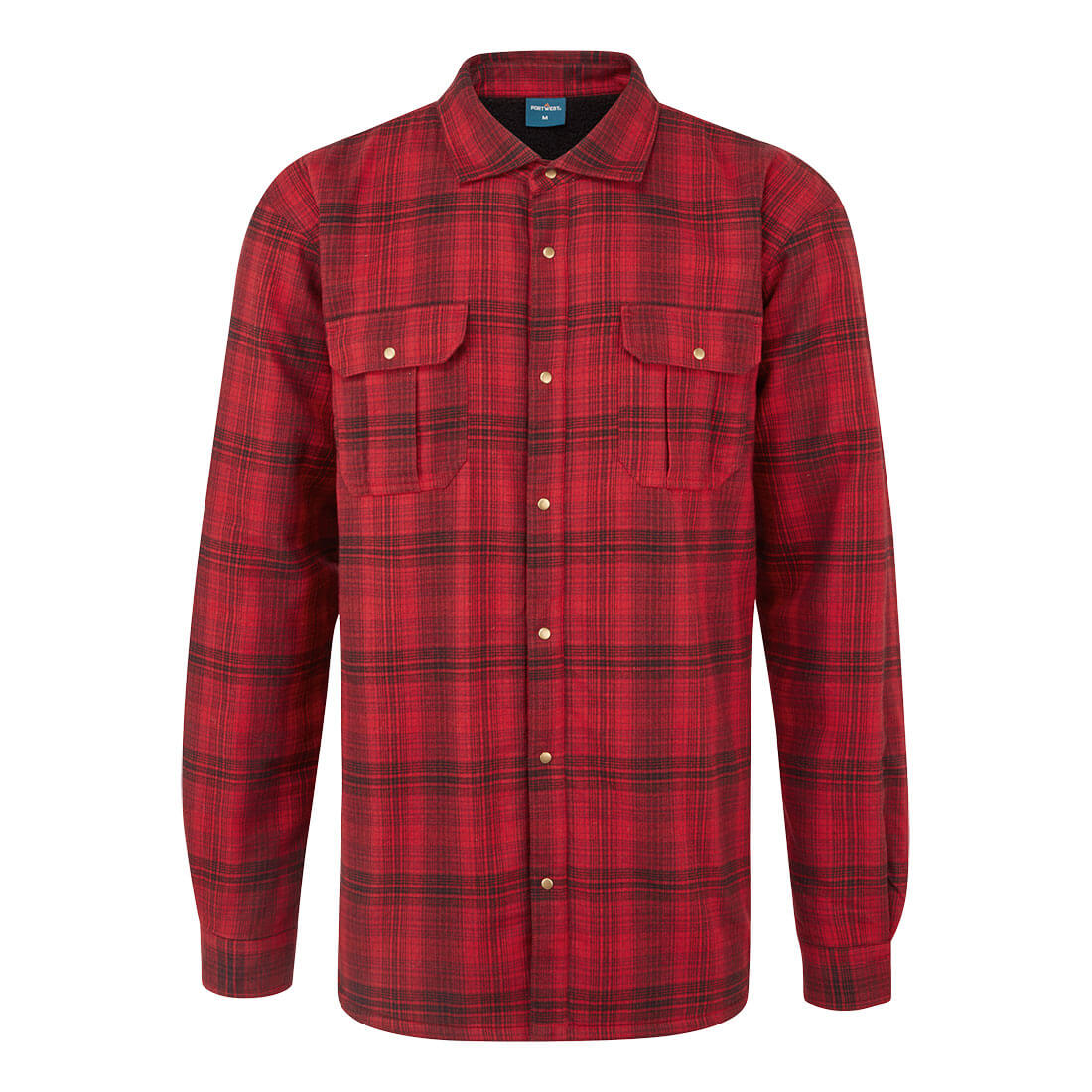 Portwest KA3 Sherpa Lined Check Shirt- Style KA313
