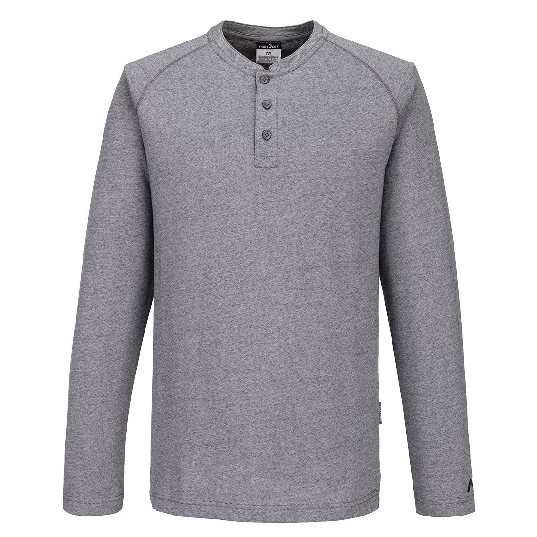 Portwest KA3 Henley T-Shirt L/S- Style KA370