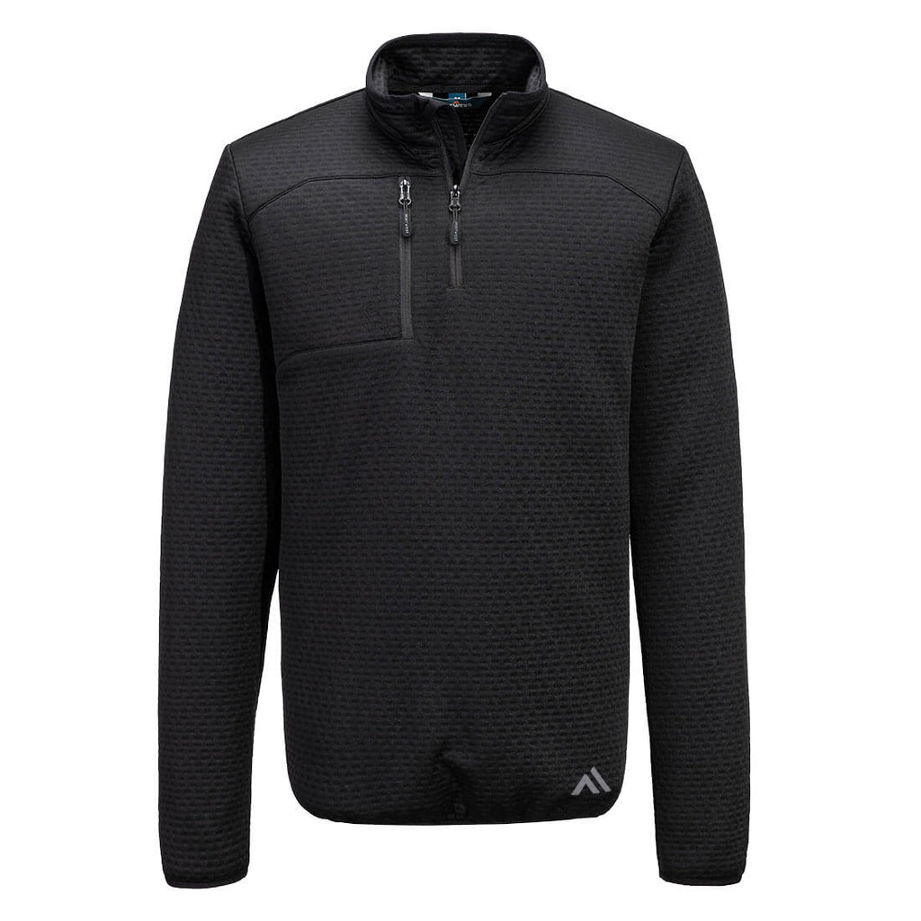 Portwest KX3 Sport Textured 1/4 Zip Sweatshirt- Style KX376