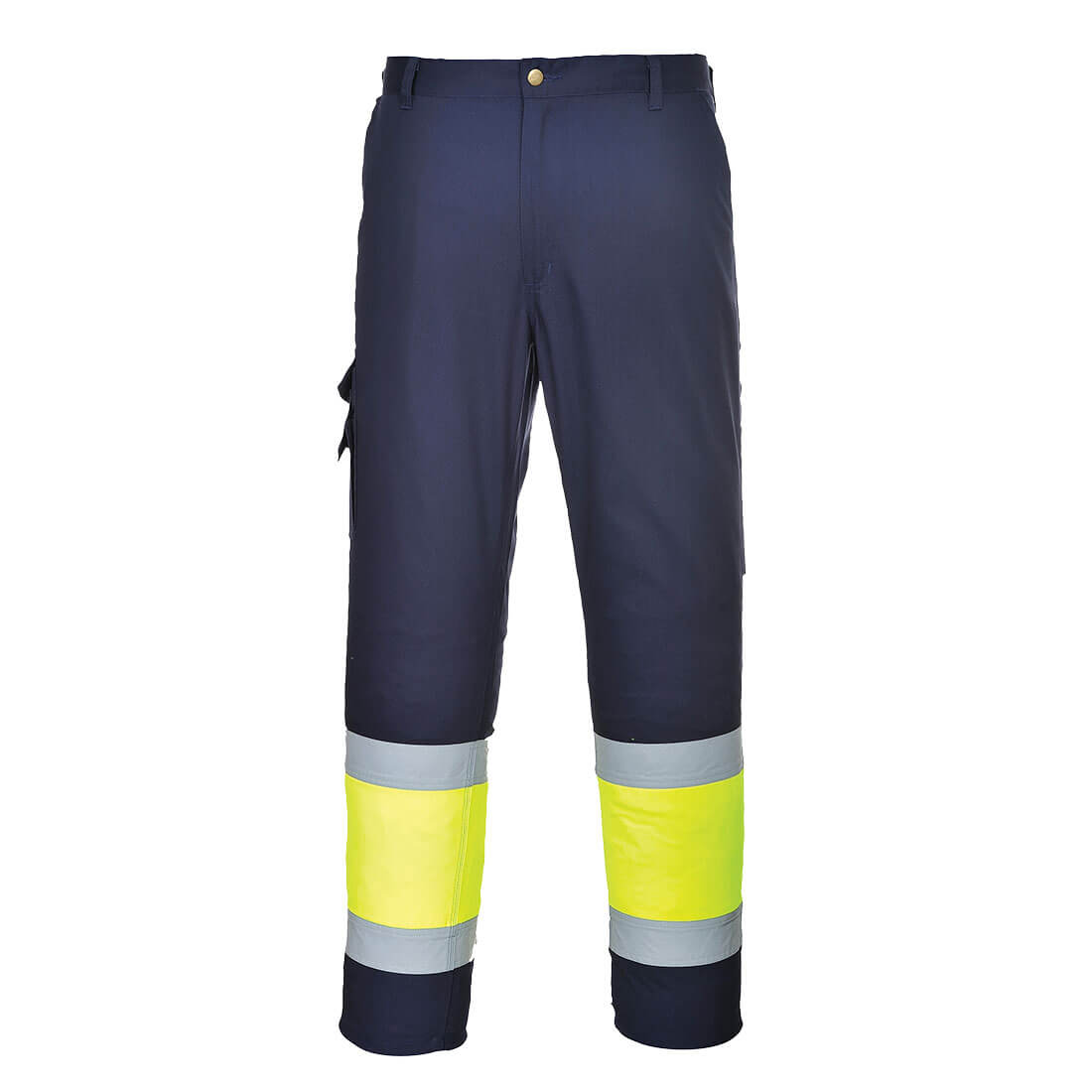 Portwest Hi-Vis Lightweight Contrast Class 1 Service Trousers- Style L049