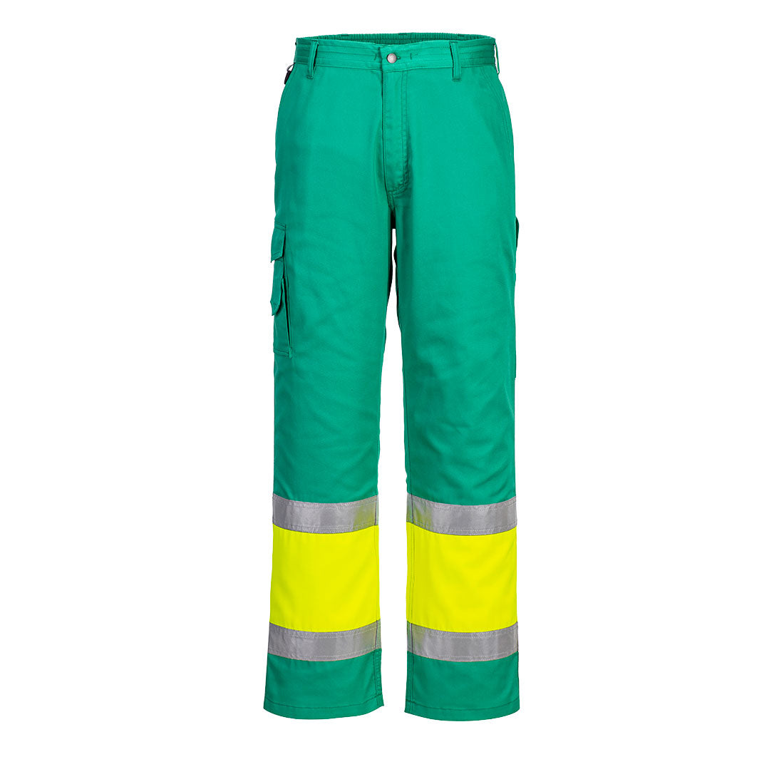 Portwest Hi-Vis Lightweight Contrast Class 1 Service Trousers- Style L049