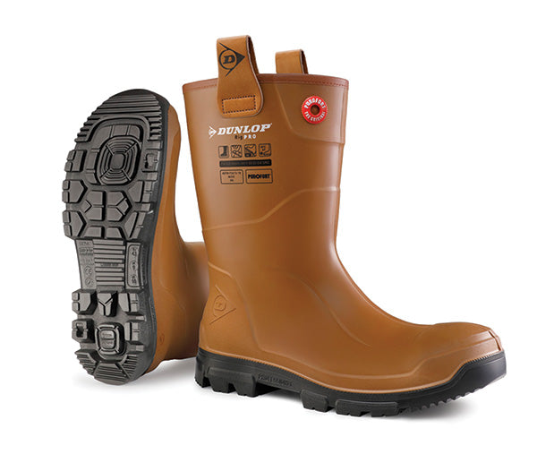 Dunlop Purofort Rigpro Full Safety Boot Fur Lined. (Pair)