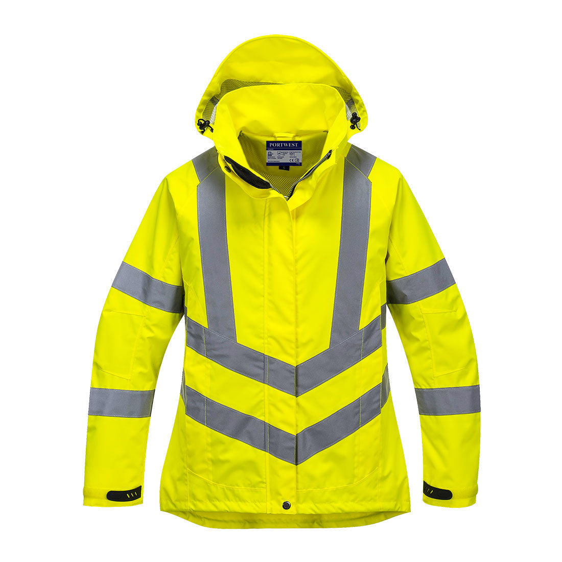 Portwest Hi-Vis Women's Breathable Rain Jacket- Style LW70