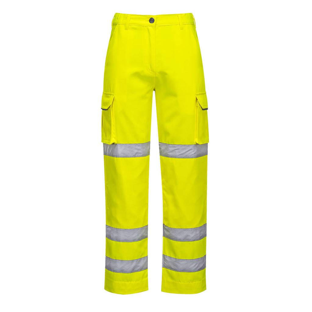 Portwest Hi-Vis Women's Three Band Work Trousers- Style LW71