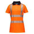 Portwest Hi-Vis Women's Cotton Comfort Pro Polo Shirt S/S - Style LW72