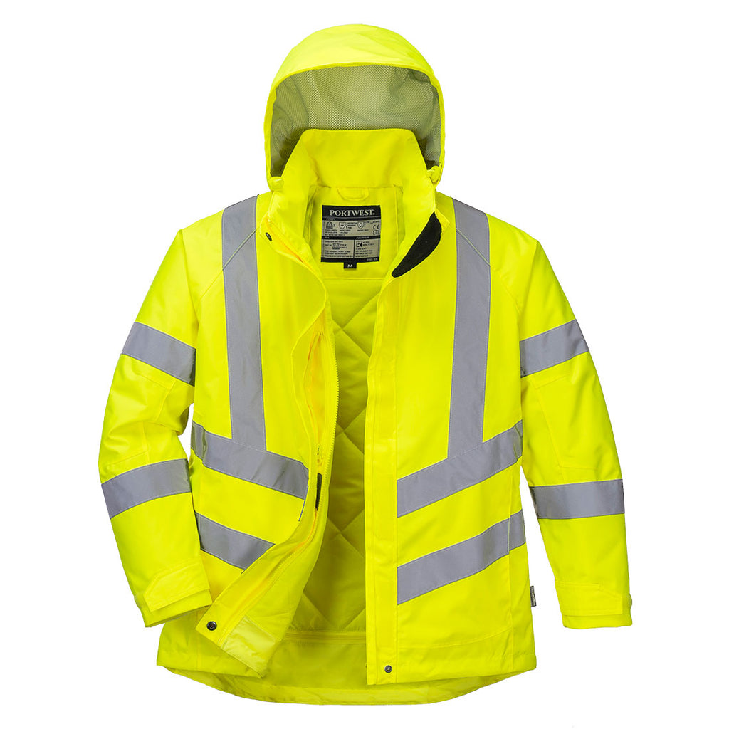 Portwest Hi-Vis Women's Winter Jacket - Style LW74