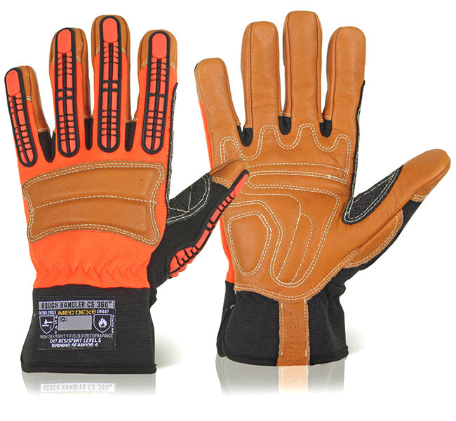 Mecdex Rough Handler C5 360 Mechanics Gloves. (Pair)