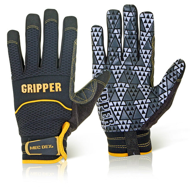 Mecdex Rough Gripper Mechanics Gloves. (Pair)