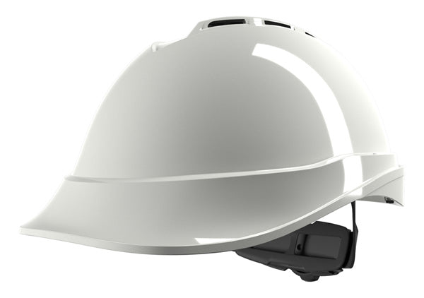 Msa V-Gard 200 Fas-Trac Iii Vented Safety Helmet. (Each)