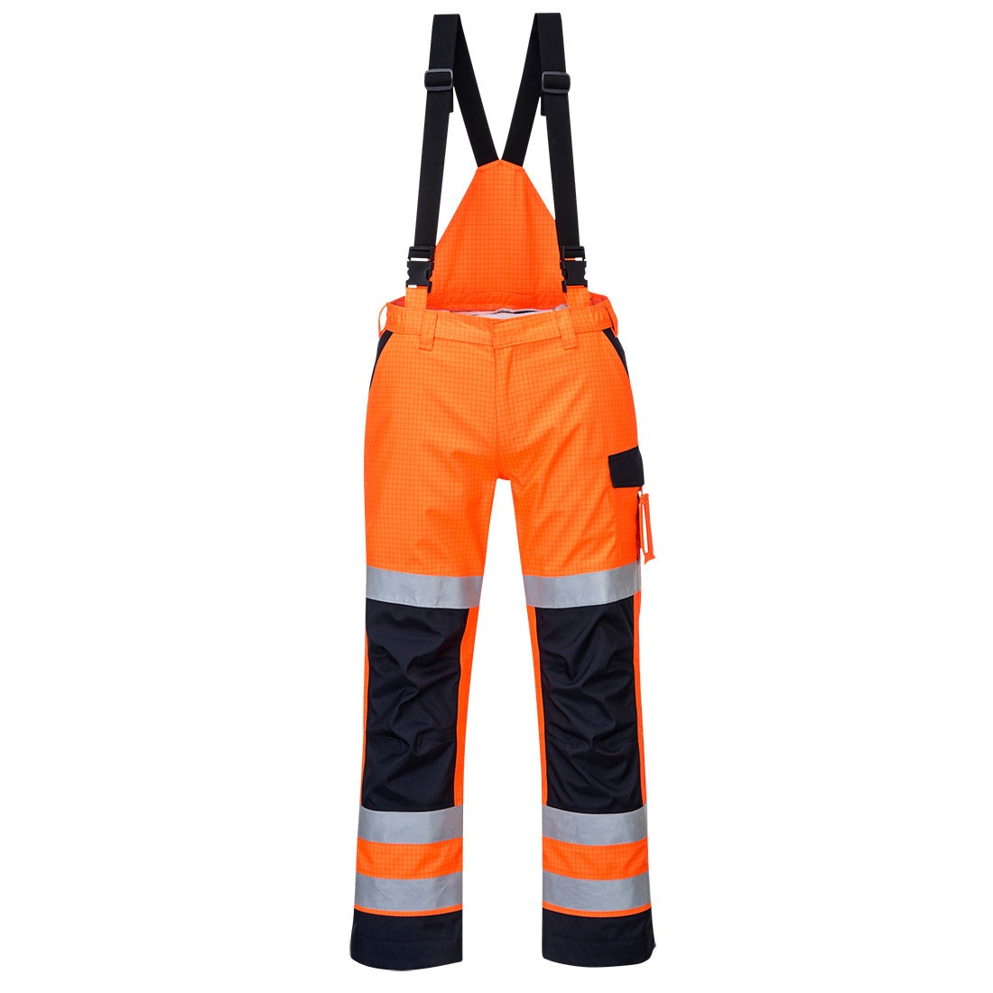 Portwest Modaflame Rain+ Hi-Vis Multi-Norm Contrast FR Trousers- Style MV71