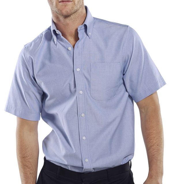 Beeswift Oxford Shirt Short Sleeve. (Each)