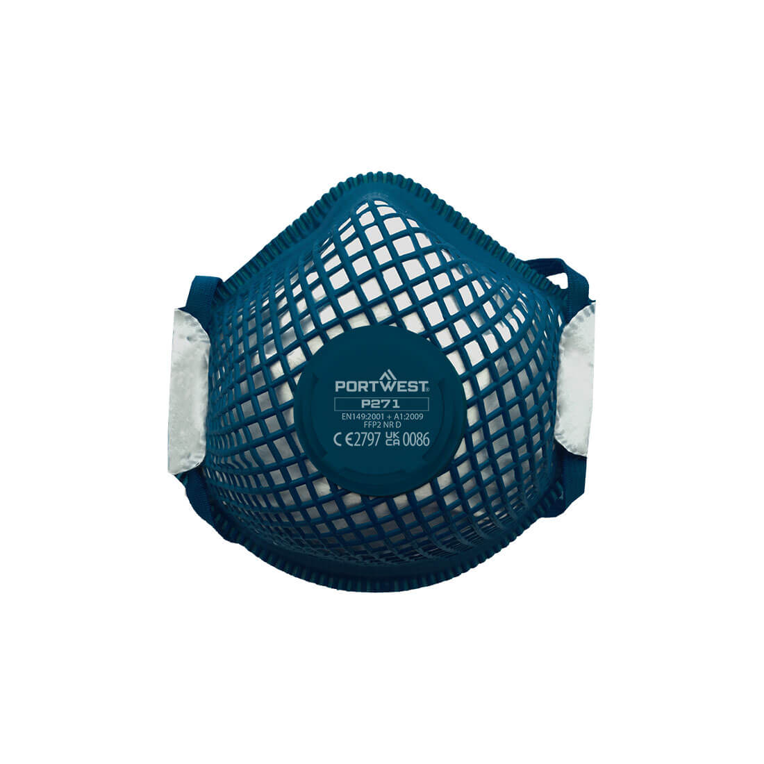 Portwest ERGONET FFP2 Valved Dolomite Respirator (Pk10) - Style P271