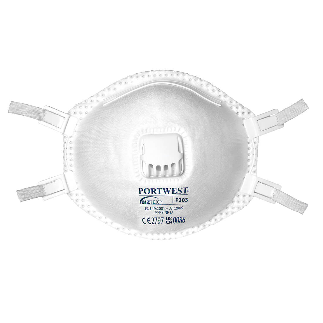 Portwest FFP3 Valved Dolomite Respirator (Pk10)- Style P303