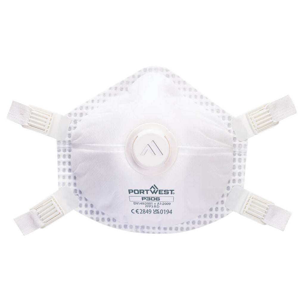 Portwest FFP3 Ultimate Valved Reusable Respirator (Pk5)- Style P306