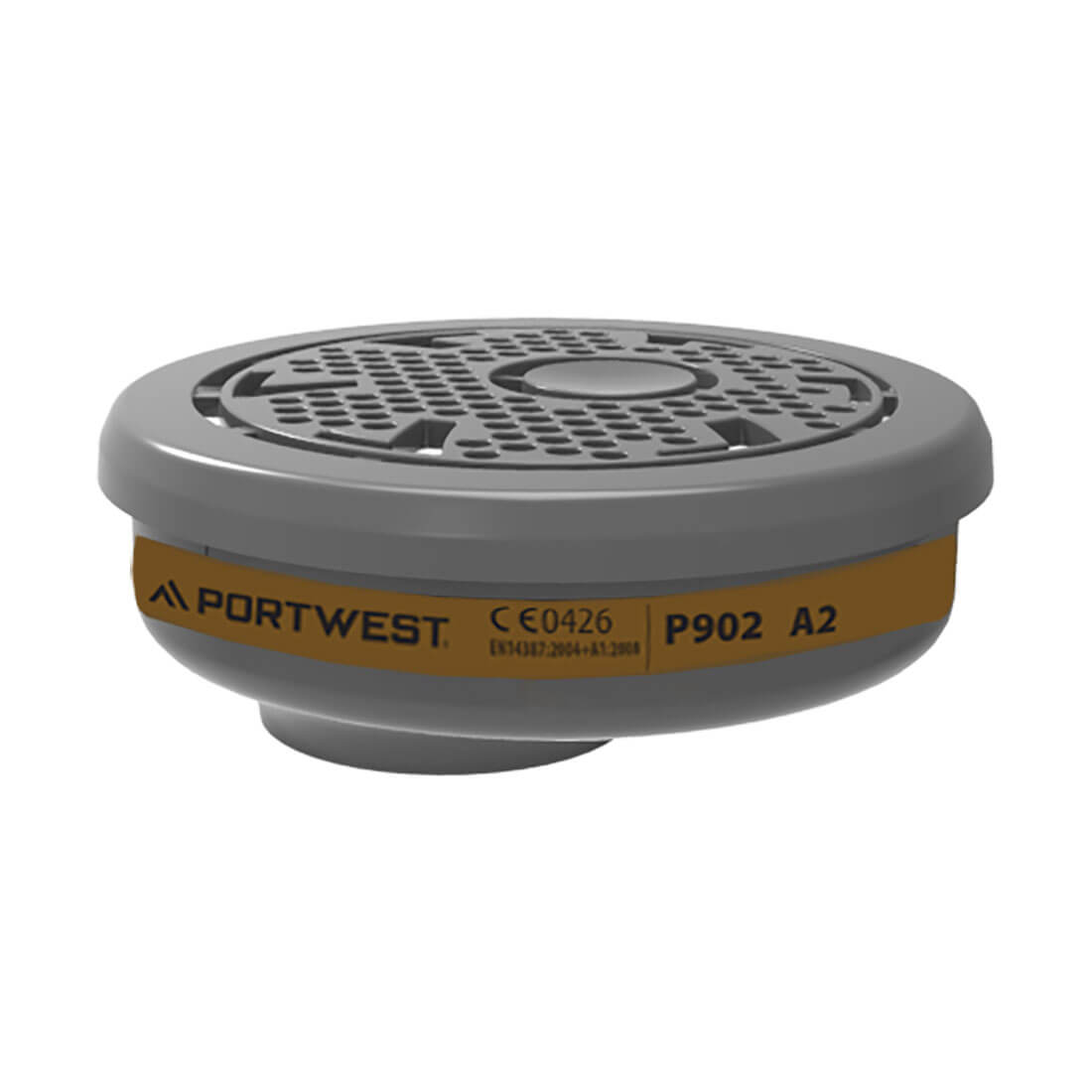 Portwest A2 Gas Filter Bayonet Connection (Pk6)- Style P902