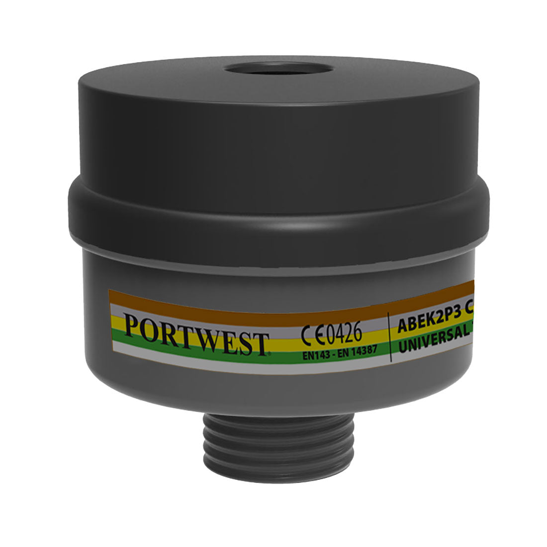 Portwest ABEK2P3 Combination Filter Universal Thread (Pk4)- Style P976