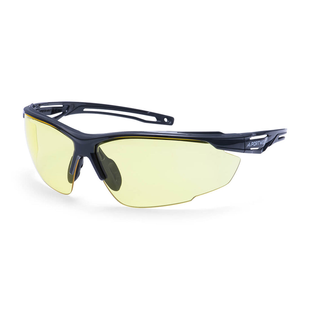 Portwest Anthracite Safety Glasses- Style PS36
