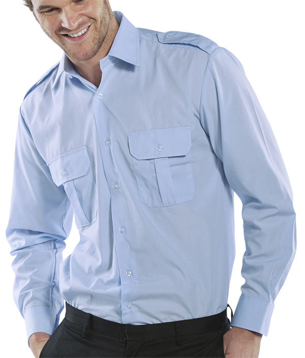 Beeswift Pilot Shirt Long Sleeve. (Each)
