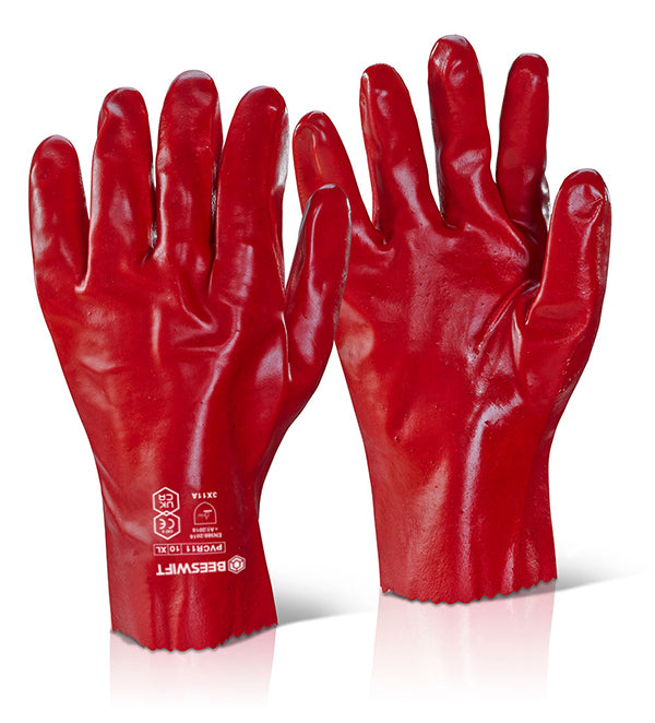 Pvc 11" Gauntlet. (Pair)