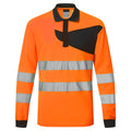 Portwest PW2 Hi-Vis Polo Shirt L/S- Style PW220