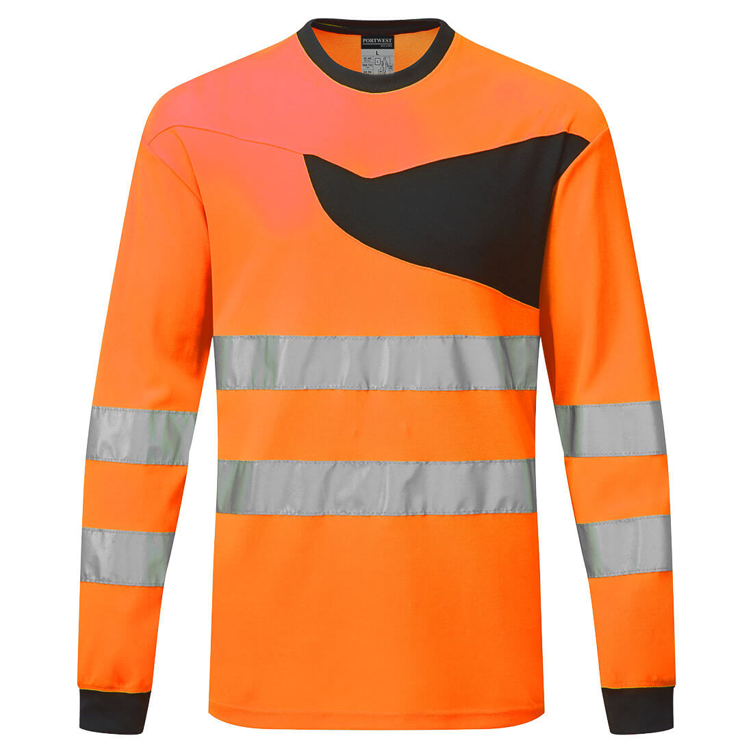 Portwest PW2 Hi-Vis T-Shirt L/S- Style PW221