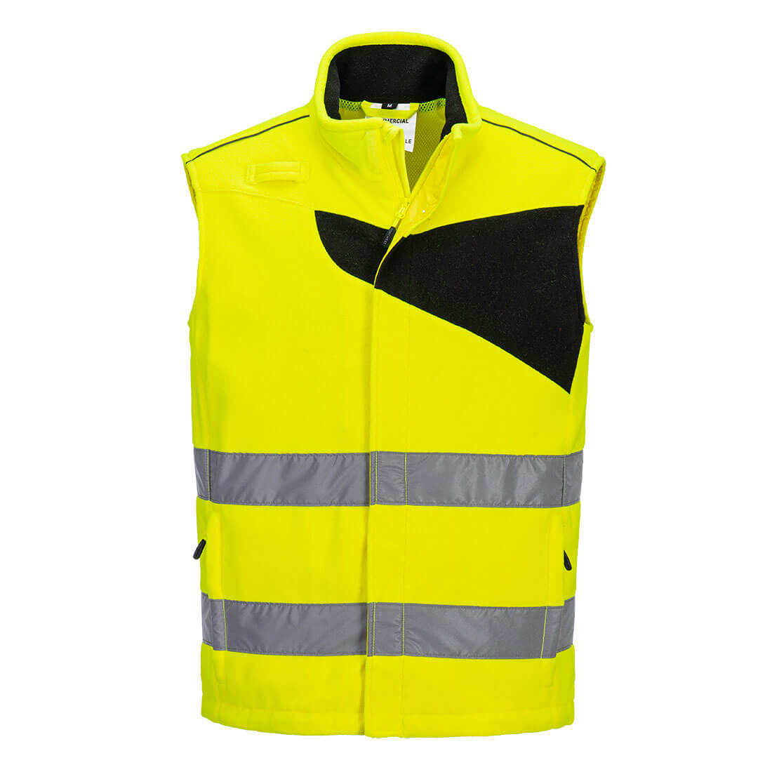 Portwest PW2 Hi-Vis Fleece Bodywarmer- Style PW231