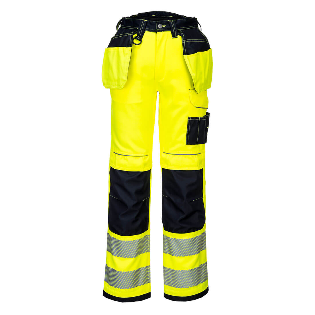 Portwest PW3 Hi-Vis Stretch Holster Pocket Trousers- Style PW306