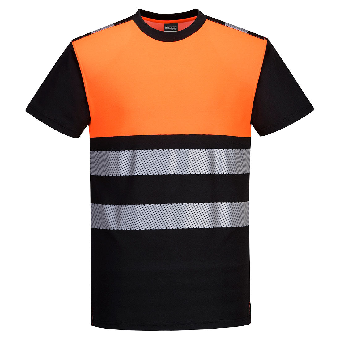 Portwest PW3 Hi-Vis Cotton Comfort Class 1 T-Shirt S/S 