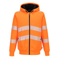 Portwest PW321 Hi-Vis Zipped Winter Hoodie- Style PW321