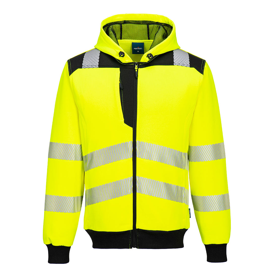 Portwest PW3 Hi-Vis Zip Hoodie - Style PW327