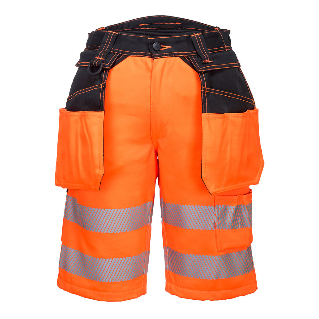 Portwest PW3 Hi-Vis Holster Pocket Shorts- Style PW343