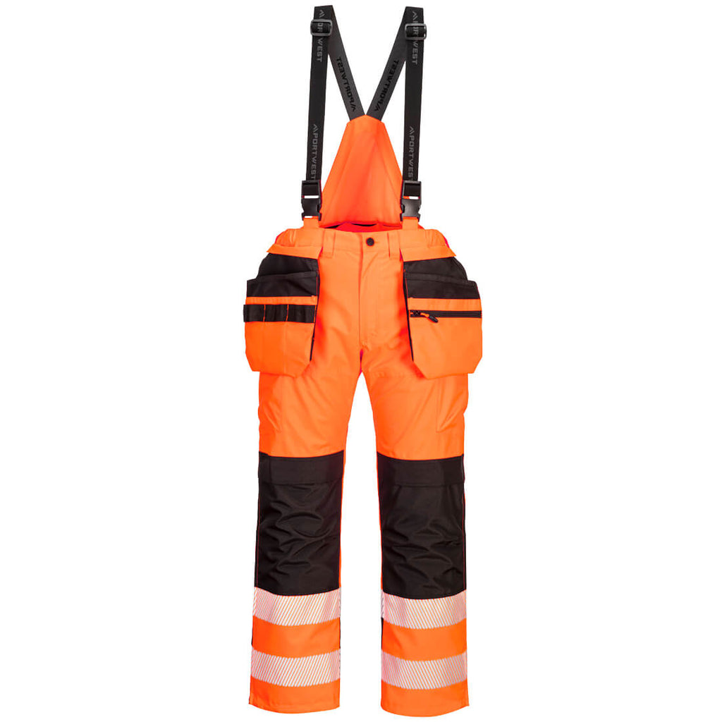 Portwest PW3 Hi-Vis Rain Trousers- Style PW356