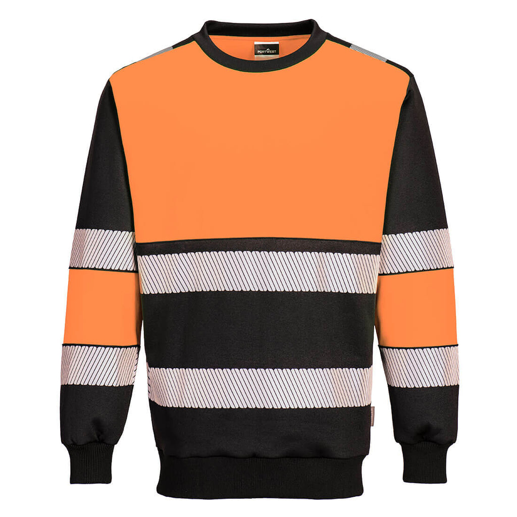 Portwest PW3 Hi-Vis Class 1 Sweatshirt- Style PW376