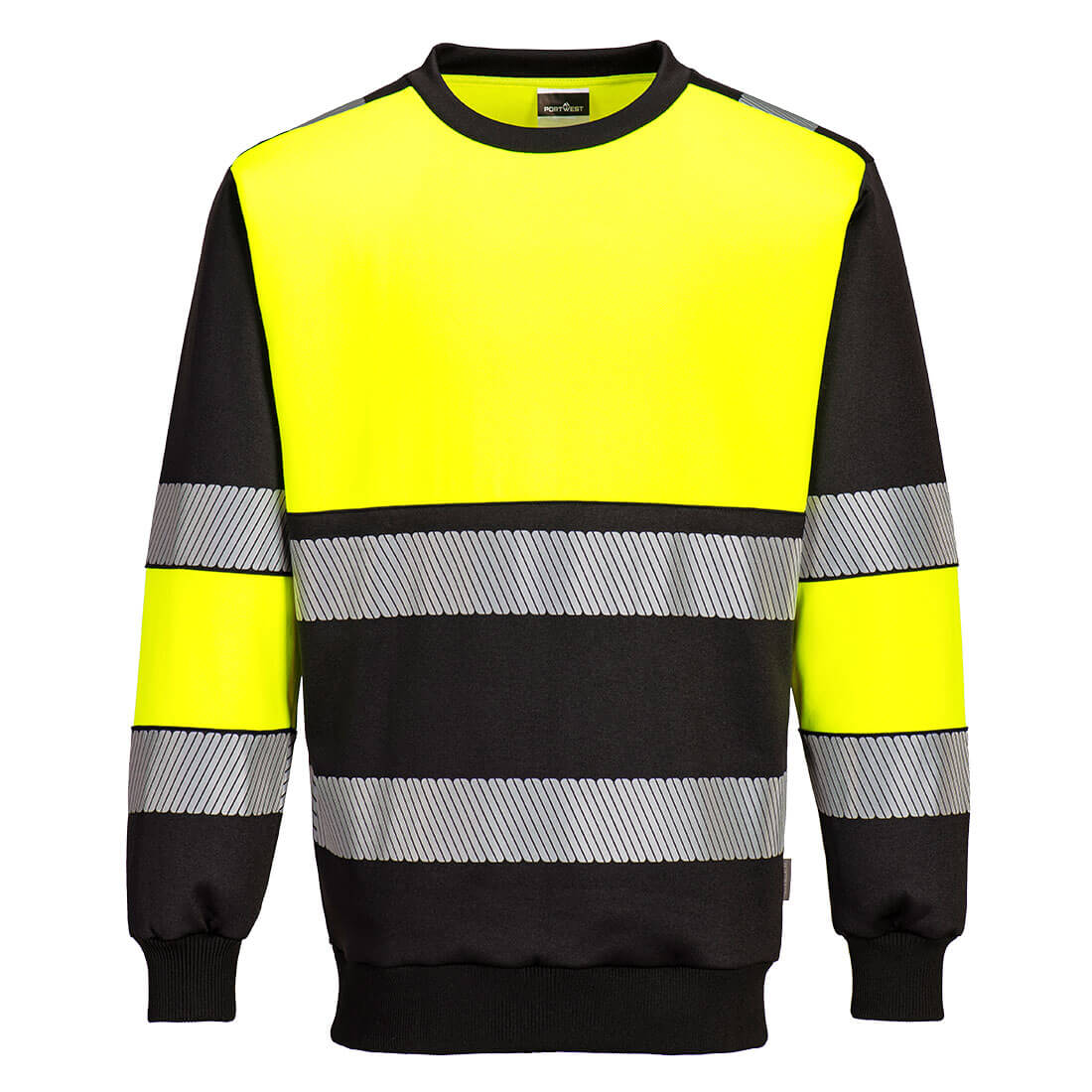 Portwest PW3 Hi-Vis Class 1 Sweatshirt- Style PW376