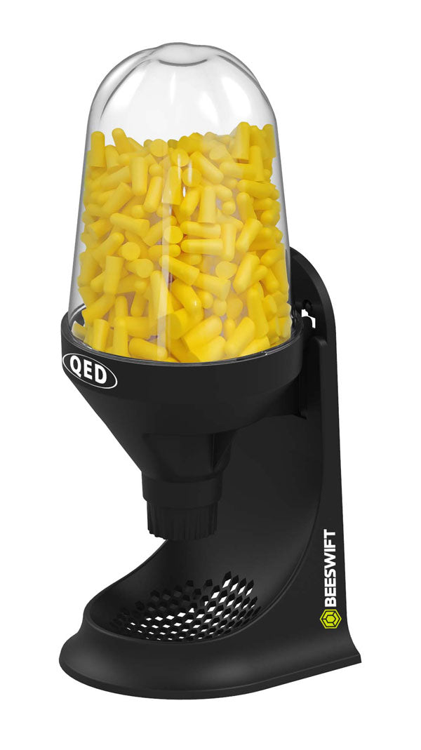 Beeswift Qed Dispenser System With 500 Foam Ear Plugs. (Each)