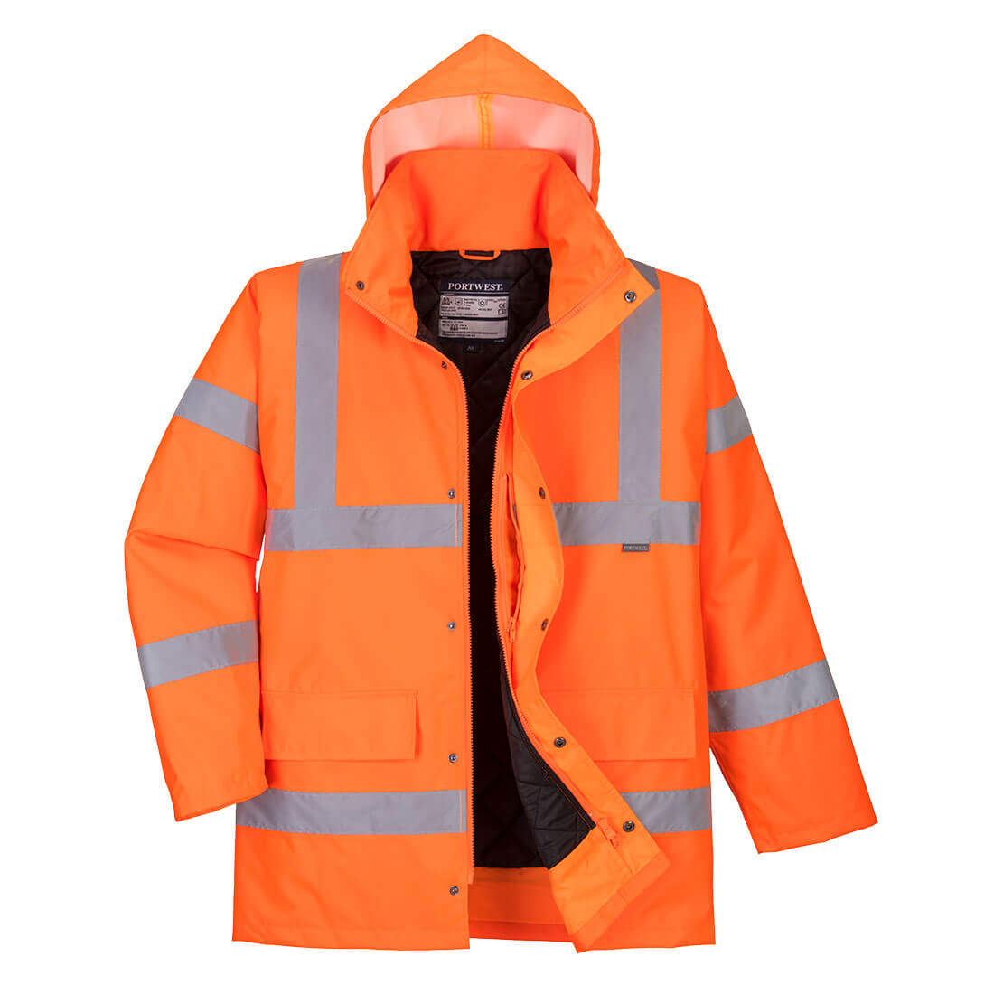 Portwest Hi-Vis Winter Traffic Jacket - Style RT30