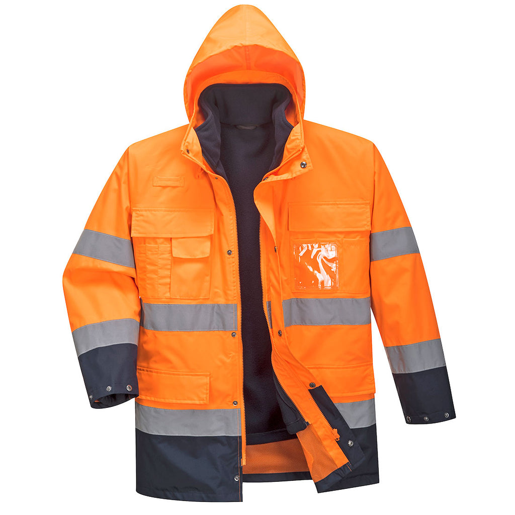 Portwest Hi-Vis 3-in-1 Contrast Lite Jacket 