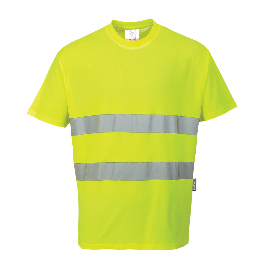 Portwest Hi-Vis Cotton Comfort T-Shirt S/S - Style S172