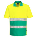 Portwest Hi-Vis Lightweight Contrast Polo Shirt S/S - Style S175