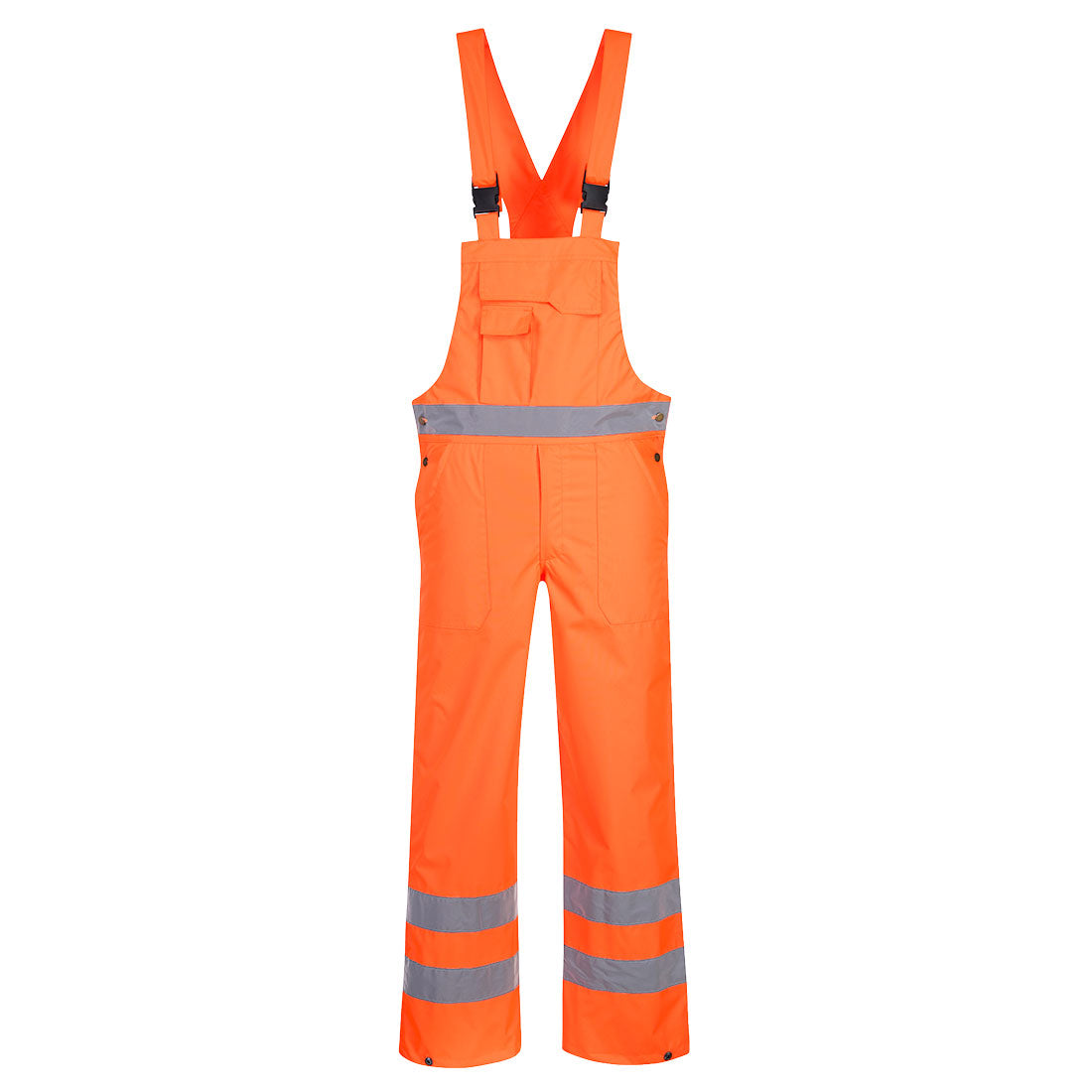 Portwest Hi-Vis Breathable Rain Bib and Brace- Style S388