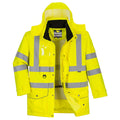 Portwest Hi-Vis Breathable 7-in-1 Traffic Jacket - Style S427