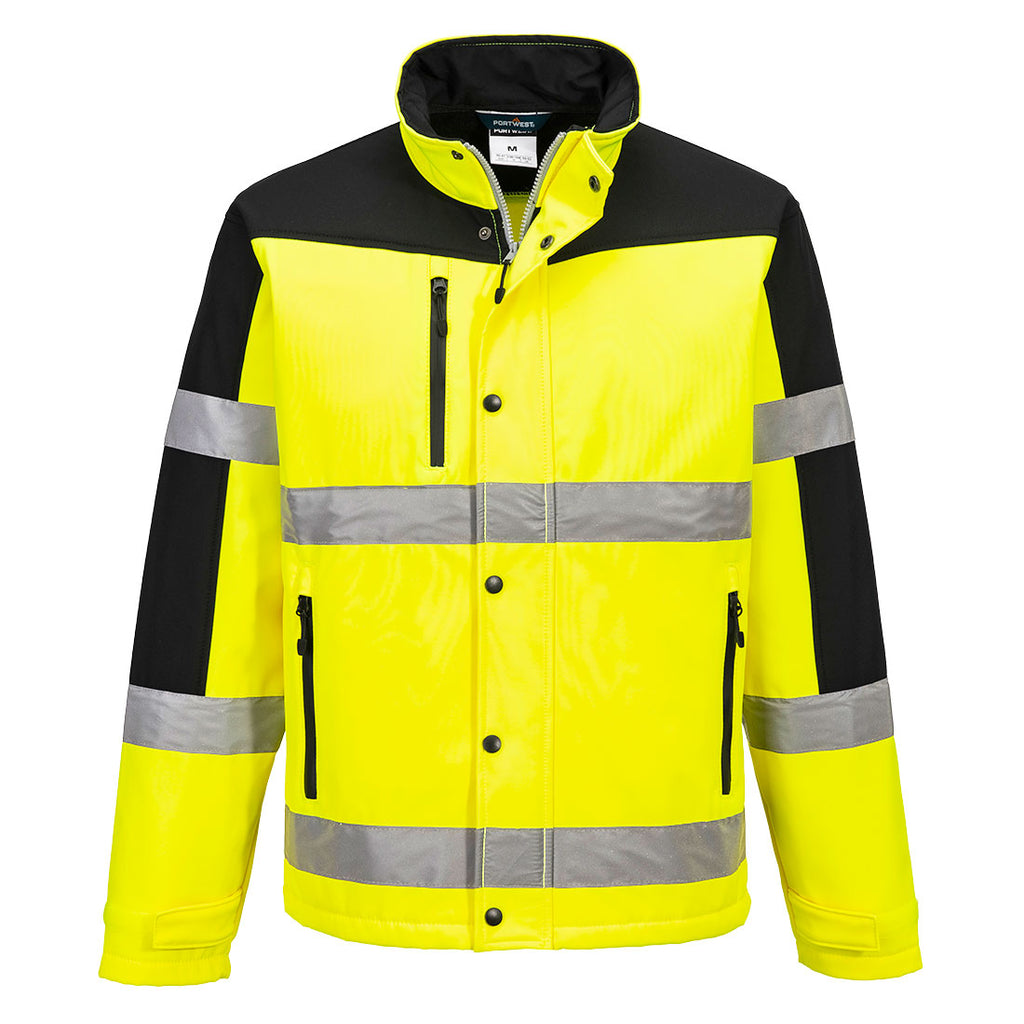 Portwest Hi-Vis Contrast Softshell (3L)- Style S429