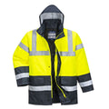 Portwest Hi-Vis Contrast Winter Traffic Jacket - Style S466
